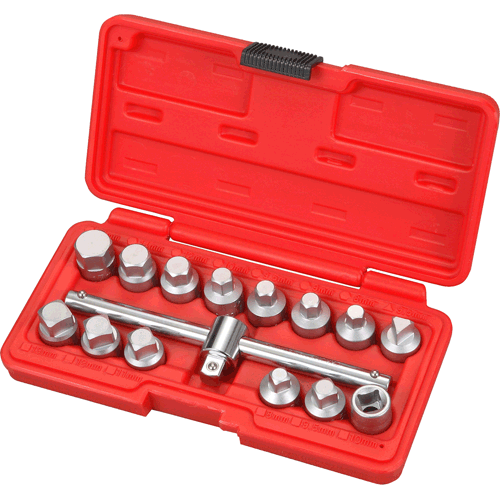 Picture of 15 Pc. 3/8" Drain Nut Set