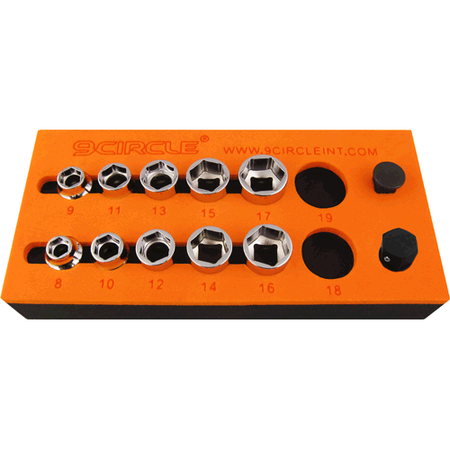 Picture of 12 Pc. 3/8" Dr. 6 Pt. Low Profile Socket Set
