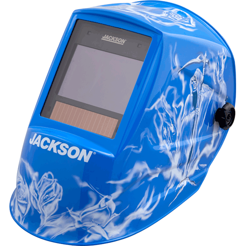 Picture of Premium Auto Darkening Helmet, Reapers n’ Roses