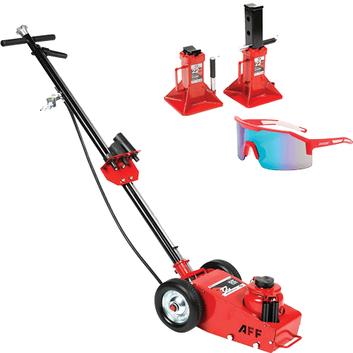Picture of 22 Ton Air Assist Truck Axle Jack Promo