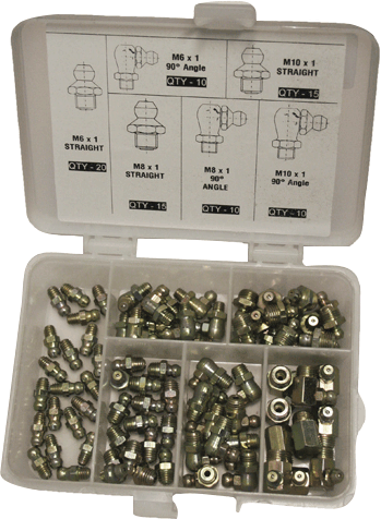 Picture of 80 Pc. Metric Grease Fitting Kit