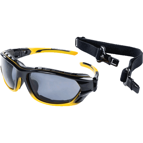 Picture of XPS530 Sealed Safety Glasses, Smoke Lens