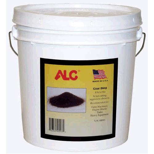 Picture of Coal Slag - Medium - 25 lb Container