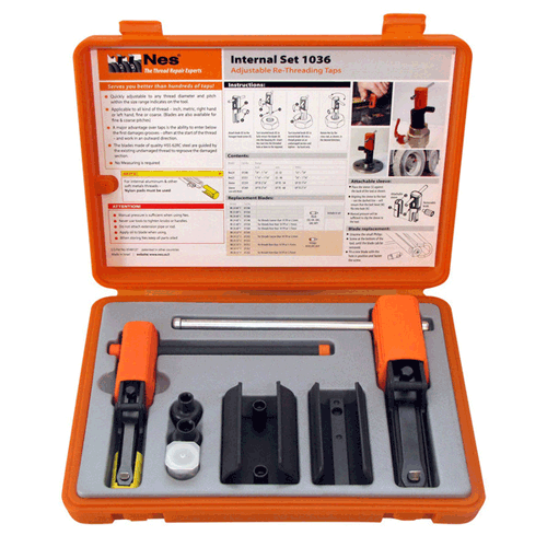 Picture of Nes NES1036 4-Pc Internal Thread Repair Set 7/8" - 2 5/8"