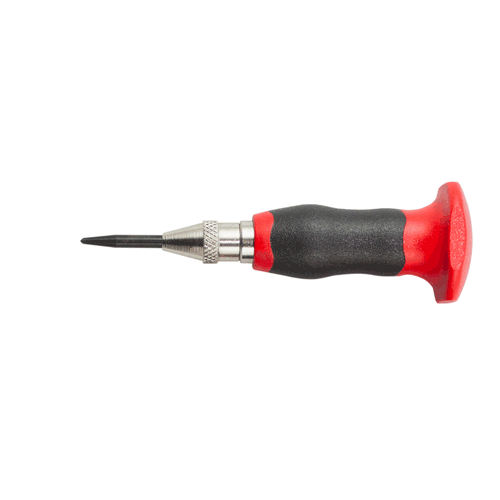 Picture of Small Adjustable Automatic Center Punch with Hand Guard