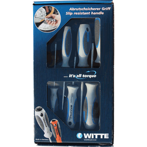 Picture of 6 Pc. MaxxPro Plus Screwdriver Set