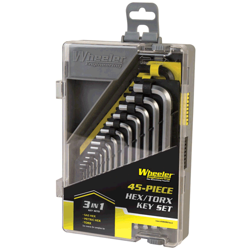 Picture of Wheeler 45 Piece SAE/Metric Hex and Torx Key Set