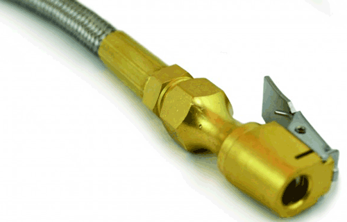 Picture of 21" Stainless Steel Hose with Fittings & Locking Chuck