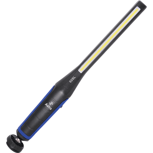 Picture of 650 Lumen Rechargeable LED Slim Light with Top Flashlight