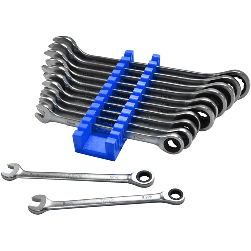 Picture of Razor Wrenches 12-Piece Super-Thin Ratcheting Wrench Set 8-19mm