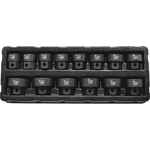 Picture of 14 Pc 1/2″ Drive Low Profile Nano Impact Socket Set – No Skips