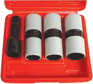 Picture of 3 Pc. Flip Socket Set with Protective Sleeve