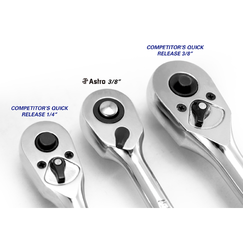 Picture of Nano Ratchet - 3/8" Drive Head in 1/4" Ratchet Body