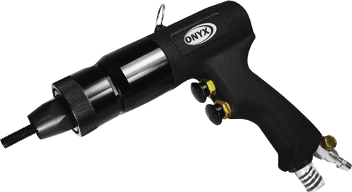 Picture of ONYX Pneumatic Rivet Nut Setting Gun with Quick-Change 1/4" & 5/16" Mandrels
