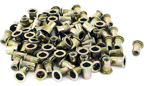 Picture of 100 Pc. 1/4-20 Steel Rivet Nuts