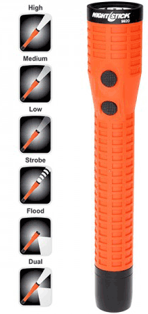Picture of Polymer Duty/Personal-Size Dual-Light™ Flashlight with Magnet - Rechargeable