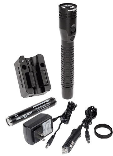 Picture of Metal Duty/Personal-Size Dual-Light™ Flashlight with Magnet - Rechargeable