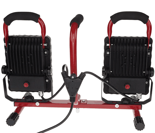 Picture of 4,400 Lumen LED Convertible Dual Fixture Work Light on Tripod Stand