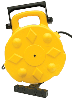 Picture of 50’ 12/3 Quad Tap Extension Reel