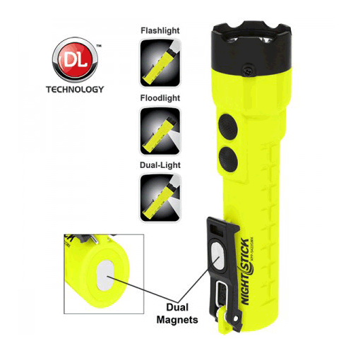 Picture of X-Series Intrinsically Safe Dual-Light™ Flashlight with Dual Magnets