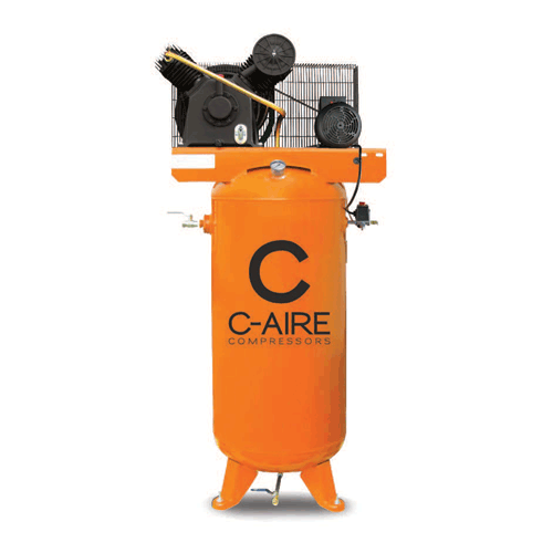Picture of 5 HP, Two-Stage Pump, 60 Gal. Vertical Compressor, Fully Packaged