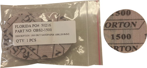 Picture of 1500 Grit Sandpaper, 10 Pk.