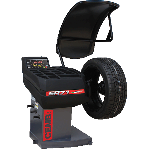 Picture of Space-Saving Wheel Balancer