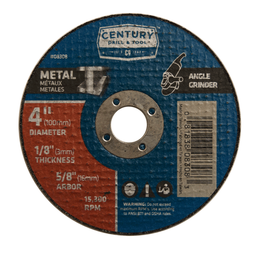 Picture of 4INX1/8IN METAL CUTTOFF W