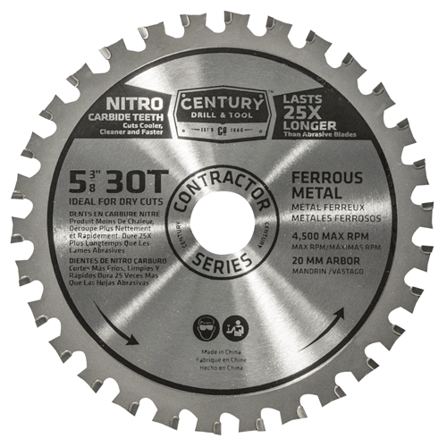 Picture of 5-3/8" 30T METAL CUT CIR