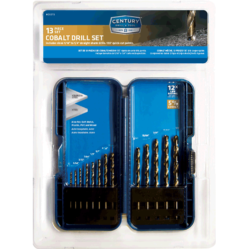 Picture of 13 Pc. Cobalt Drill Bit Set