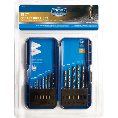 Picture of 13PC COBALT DRILL SET