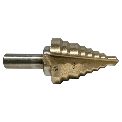 Picture of High Speed Steel Step Drill Bit, 7/8"-1-1/8"