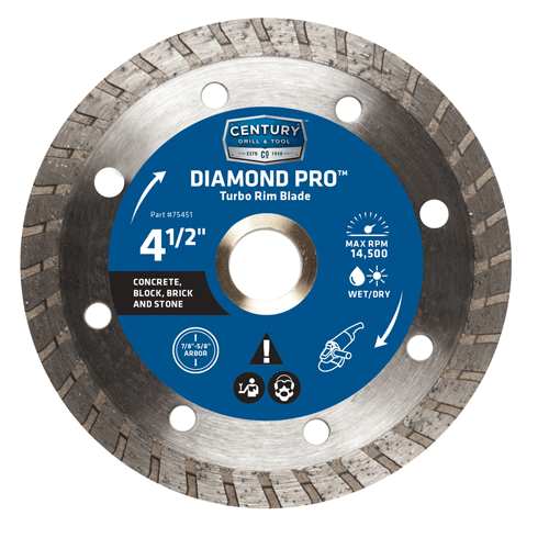 Picture of 4-1/2" TURBO DIAMOND BLD