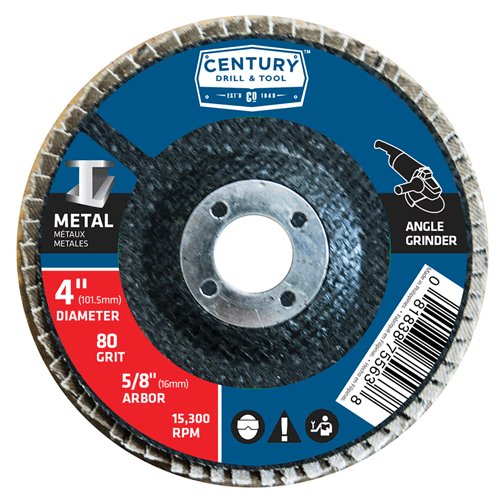 Picture of 4"X5/8" 80GRT FLAP DISC