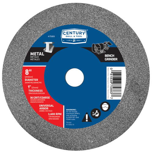 Picture of 8IN X 1IN WHEEL (COARSE)