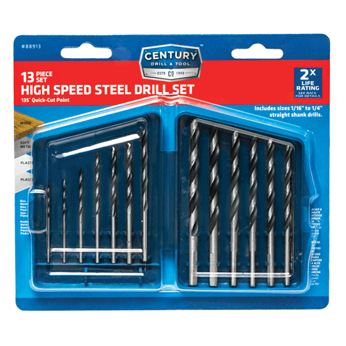 Picture of 13 PC. HSS DRILL BF SET