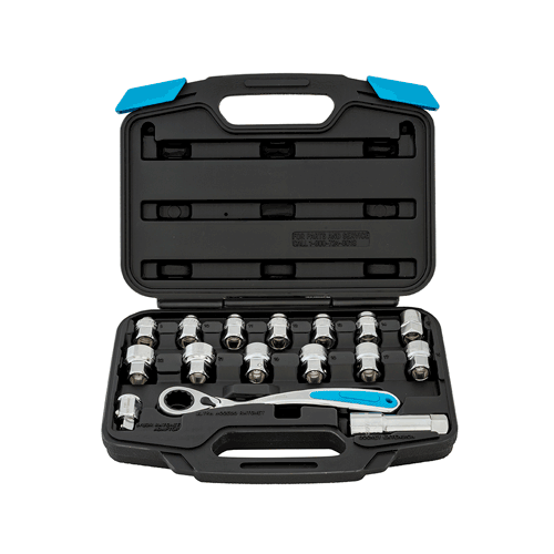 Picture of 16 Pc. Pass-Thru Uni-Fit Socket Set