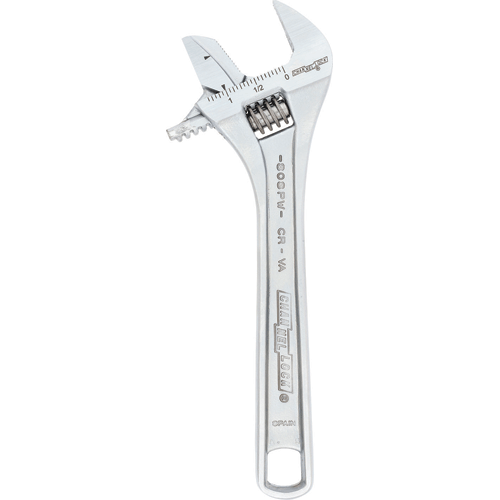 Picture of 8" Reversible Jaw, Extra Wide Adjustable Wrench