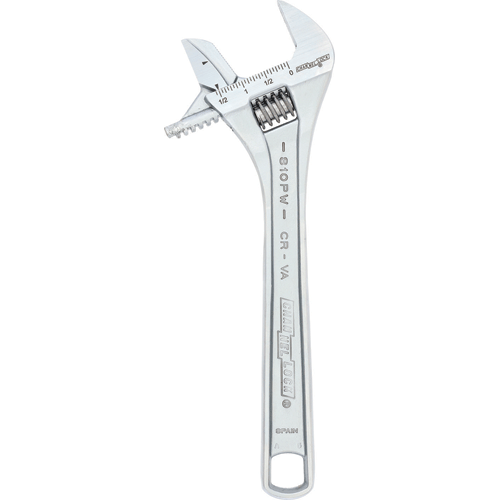 Picture of 10" Reversible Jaw, Extra Wide Adjustable Wrench