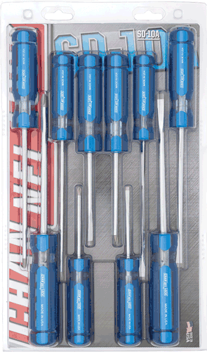 Picture of 10 Pc. Professional Screwdriver Set