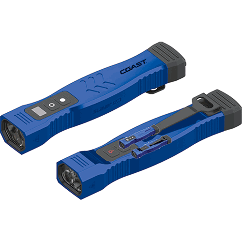 Picture of Slayer Elite 1500 Lumens Rechargeable Laser and UV Flashlight - Blue