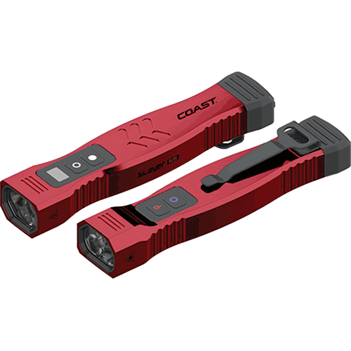 Picture of Slayer Elite 1500 Lumens Rechargeable Laser and UV Flashlight - Red