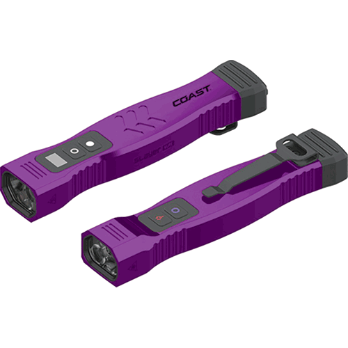 Picture of Slayer Elite 1500 Lumens Rechargeable Laser and UV Flashlight - Purple