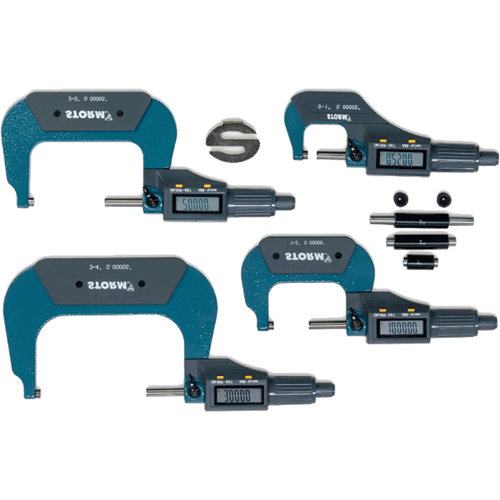 Picture of 4 Pc. Electronic Digital Micrometer Set