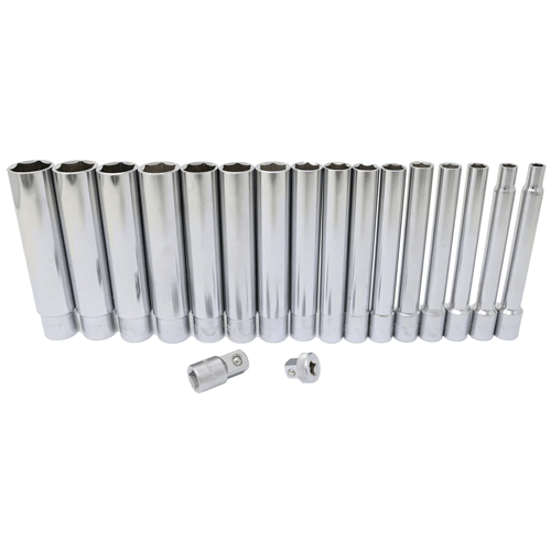 Picture of 18 Pc. Deep Metric Socket Set