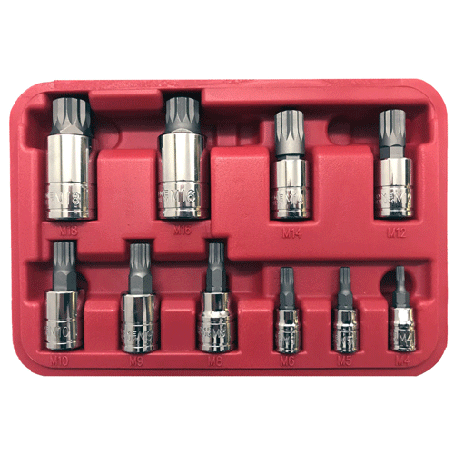 Picture of 10 PC. XZN SOCKET SET