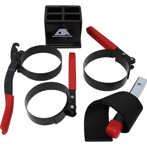 Picture of 4 Pc. DIY Oil Filter Wrench Kit with Stand