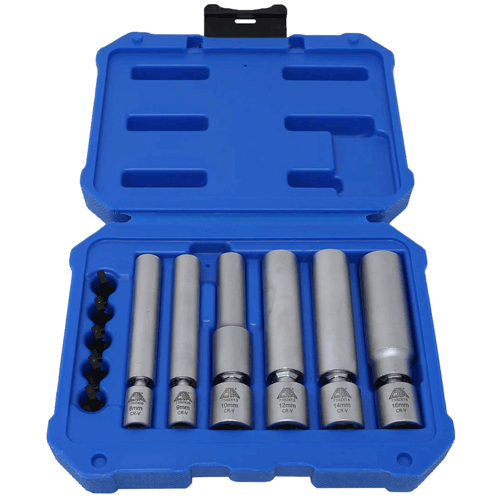 Picture of 6 Pc. Spark Plug & Glow Plug Socket Set