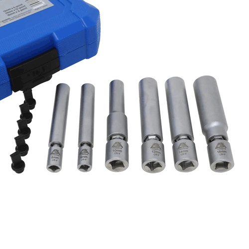 Picture of 6 Pc. Spark Plug & Glow Plug Socket Set