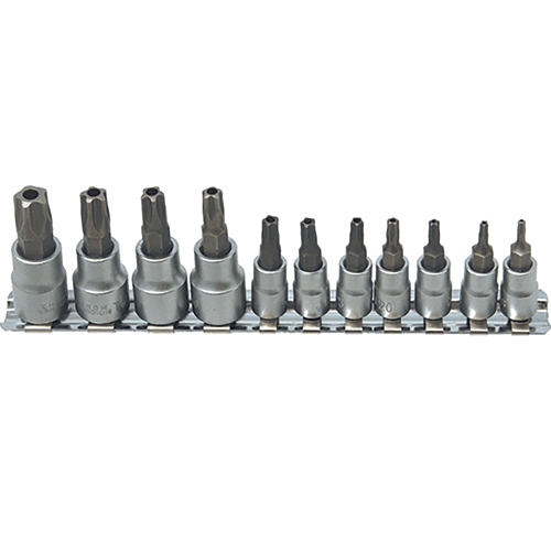 Picture of 11 Pc. 5 Pt. Tamperproof Socket Set